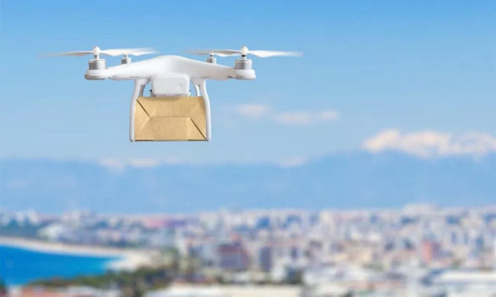 La fantasía de repartir paquetes con drones