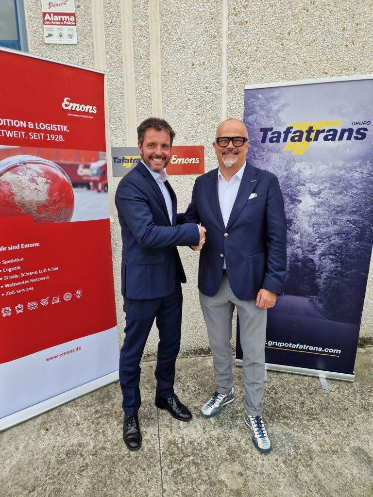 La compañía de transporte alemana Emons desembarca en España